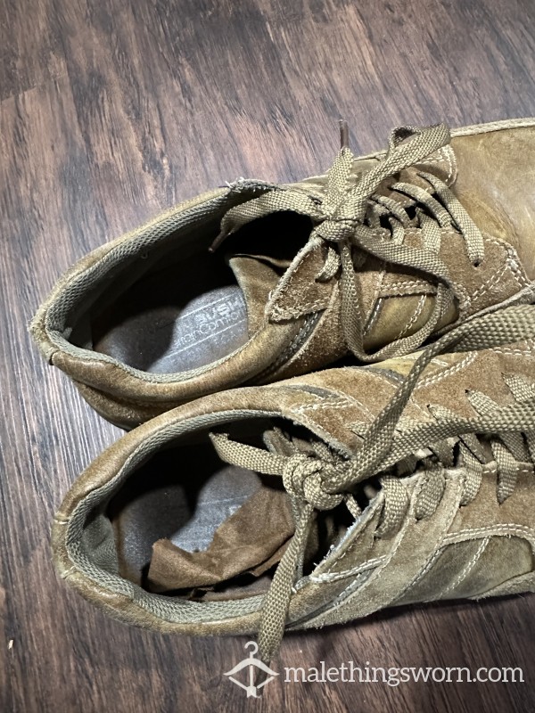 Heavily Used Brown Casual Shoes 10.5