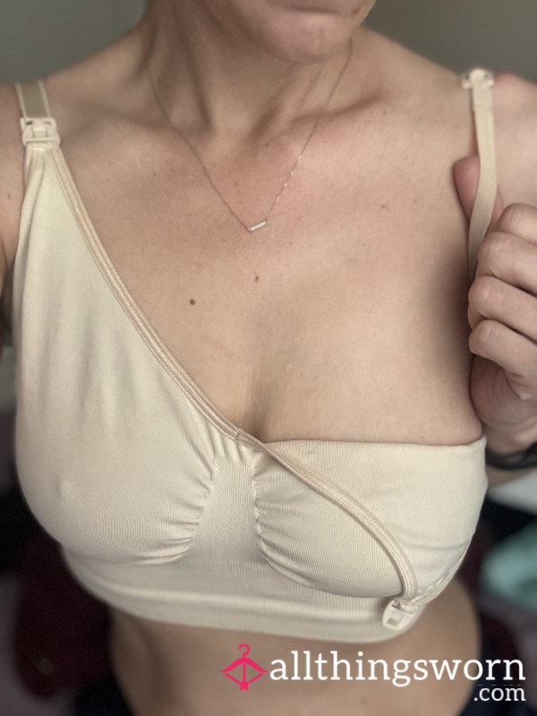 Heavily Used Nursing Bra