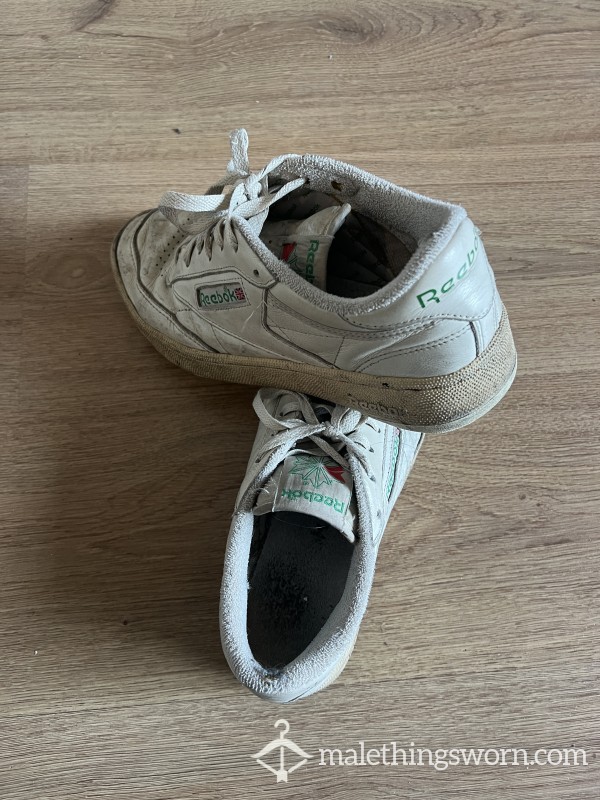 Heavily Used Reebok Shoes