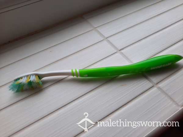 Heavily Used S** Toy Toothbrush