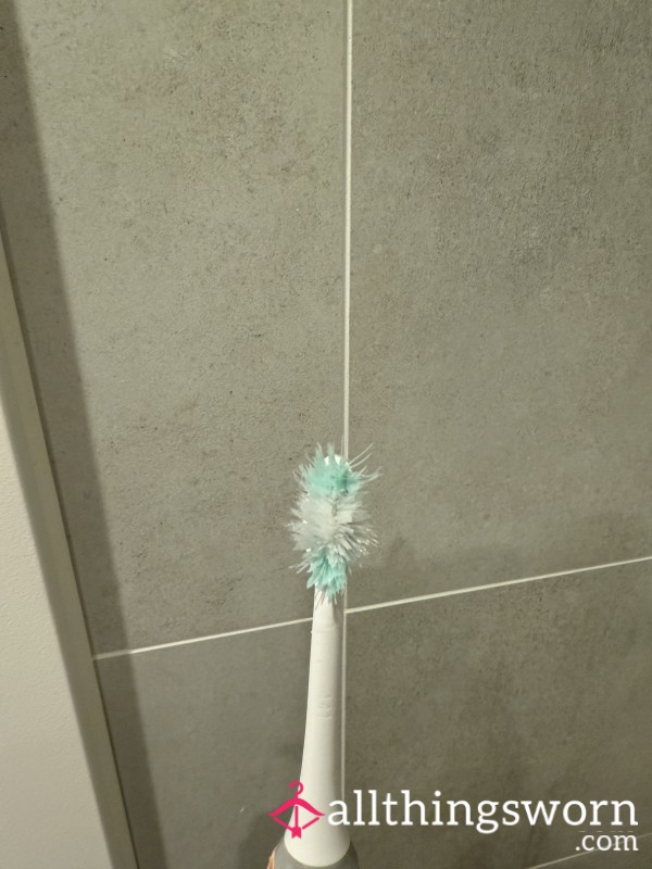 Heavily Used Toothbrush Head