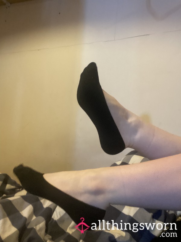 Heel Socks Worn For A Night Out 🤭