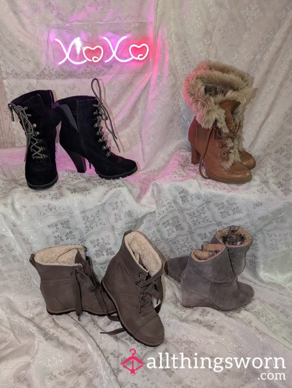 ⭐Heeled Boots(Closet Clean Out) Discounts Available