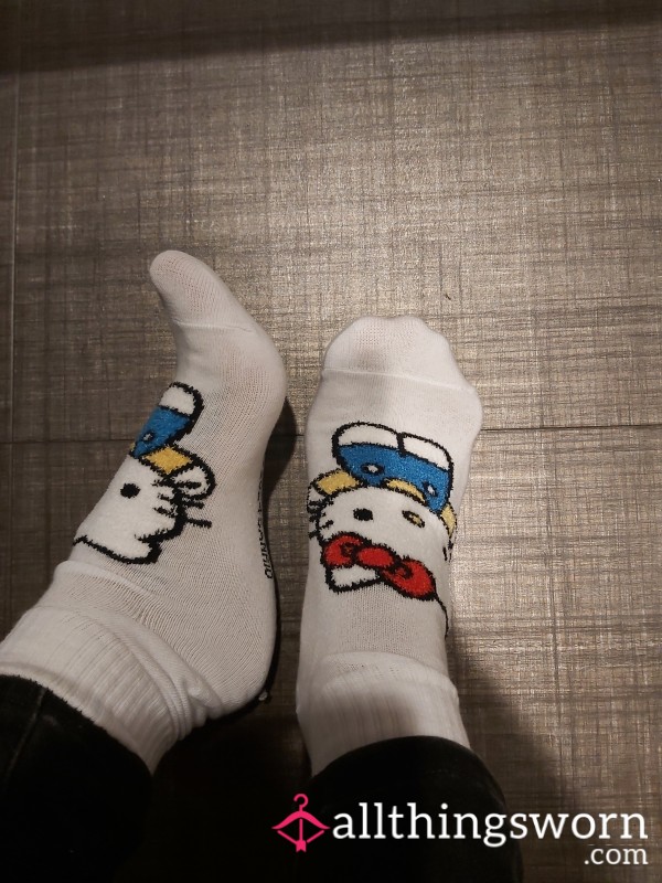 ***SOLD*** Hello Kitty Kawaii Stretchy Socks