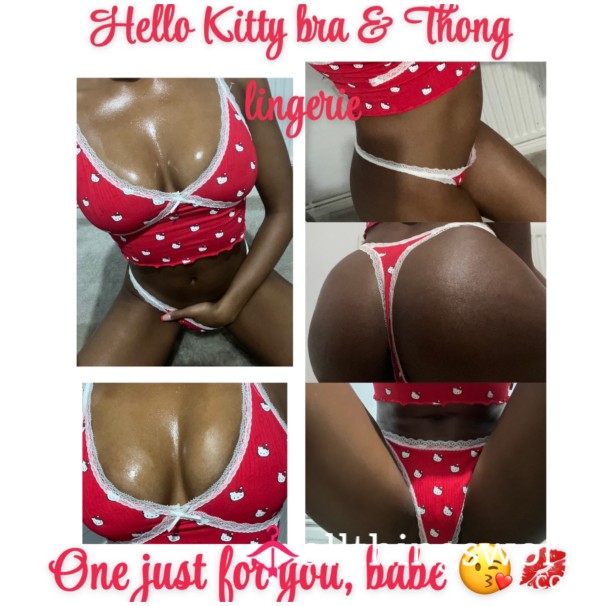 Hello Kitty Lingerie ~ Playful Temptation For Your Sweetest Fantasies 😘💖