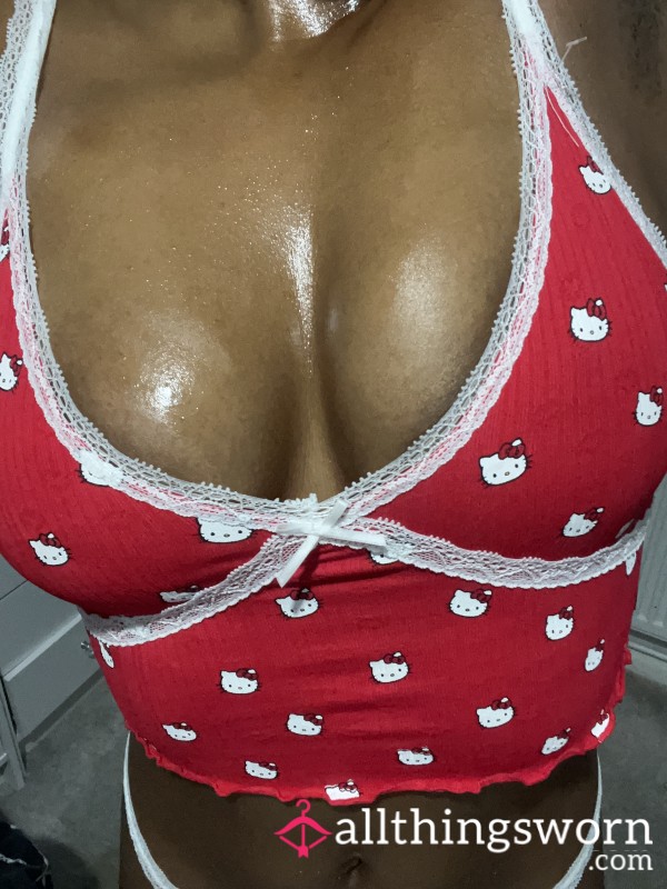 Hello Kitty Tantalizing Tease Titties Play Ready For You 😘