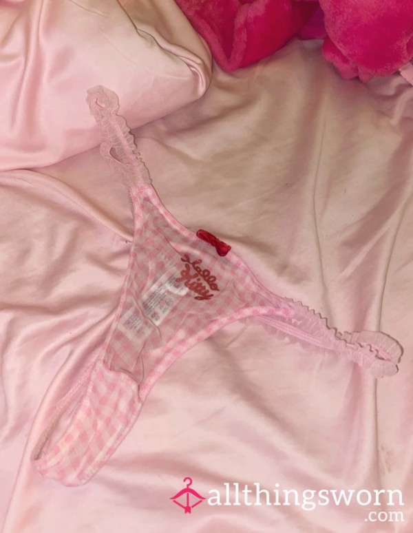 Hello Kitty Thong Available For Wears