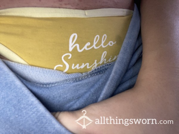 “Hello Sunshine” Cotton Thong