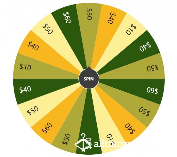 Here Piggy Pig, C*m Spin My Wheel