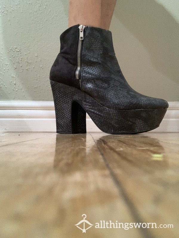 High Heel Booties