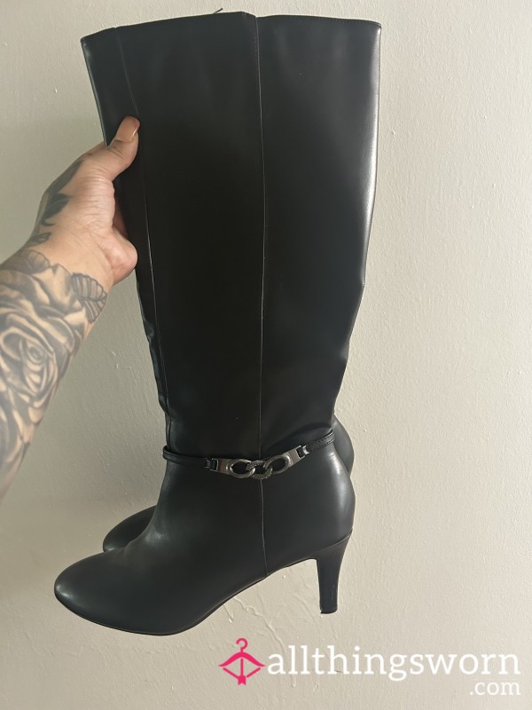 👢High Heel Leather Boots👢