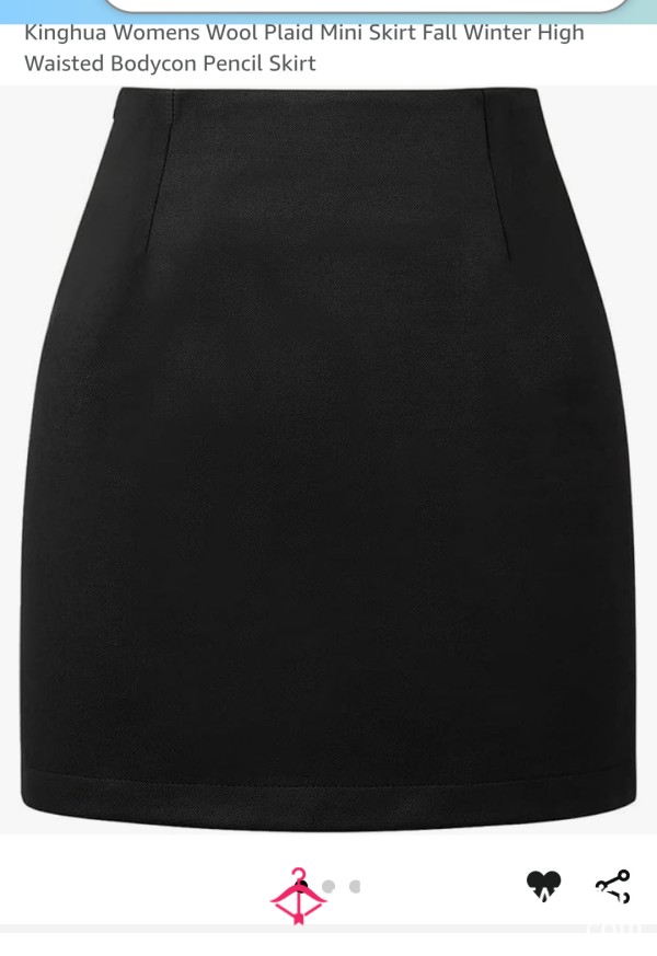 High Waisted Bodycon Pencil Skirt