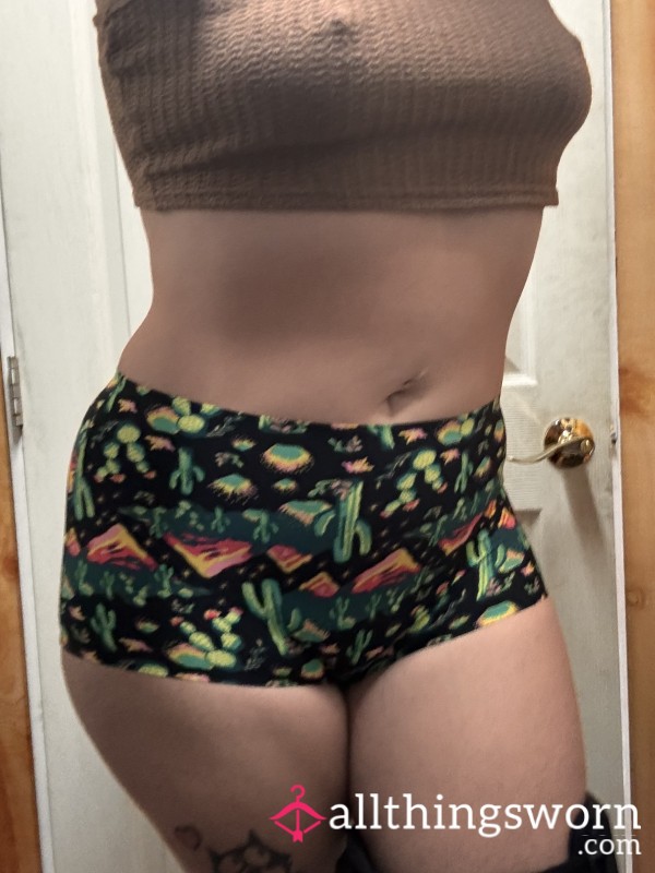 High Waisted Desert Pattern Panties