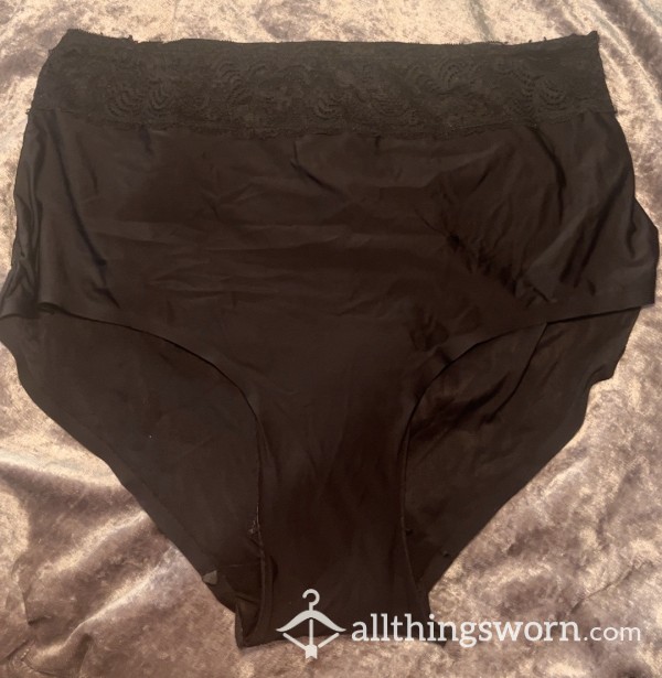 High Waisted Full Silk Briefs