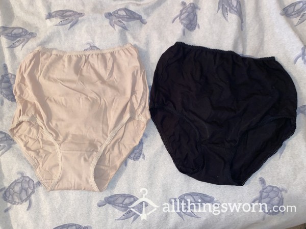 High Waisted Plain Full Backs (48 Hour)