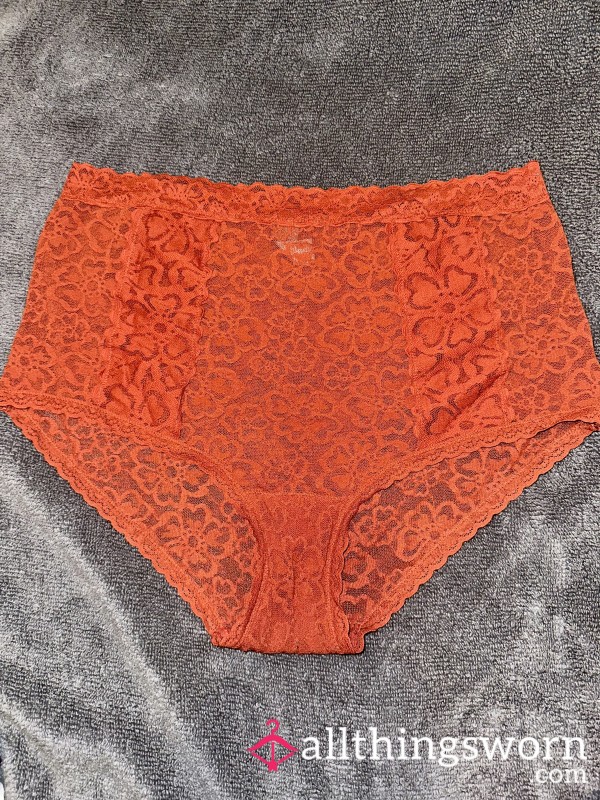 High Waisted Lace Panties