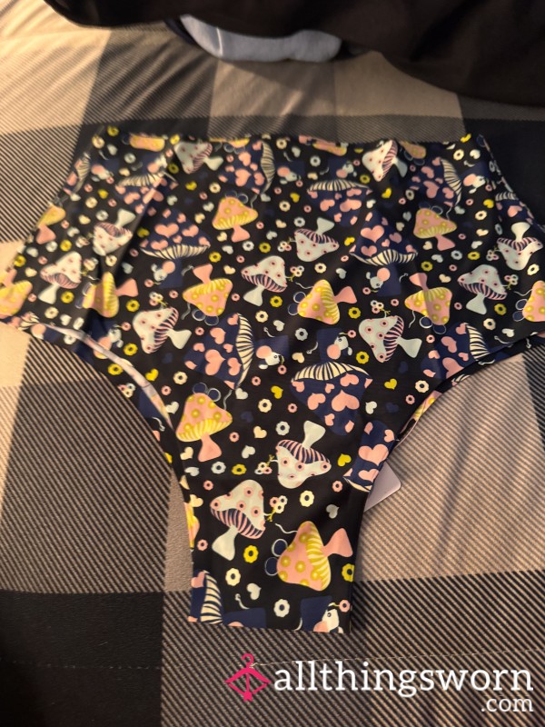 High Waisted Mushroom Panties