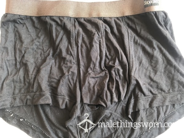 Hipster Seperatec Black Boxers