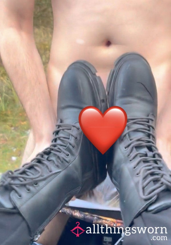 His C*m Is On My Boots👢 Video 1.36