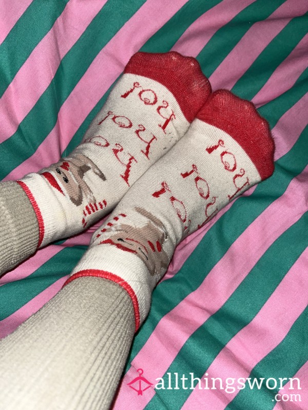 Ho Ho Ho Gingerbread Socks 👣