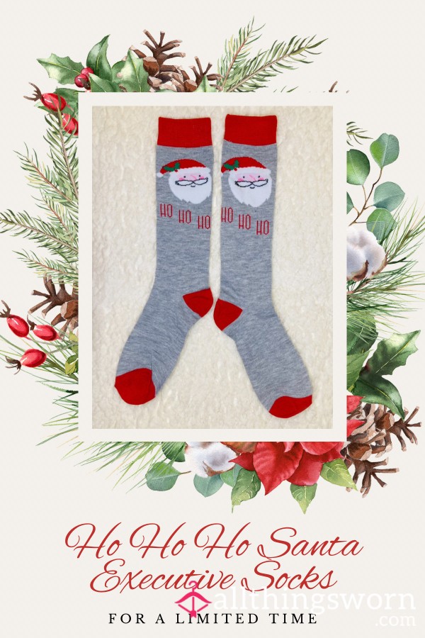 Ho Ho Ho Santa Executive Socks