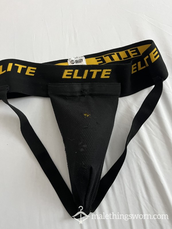 Hockey Jock Used With Cup