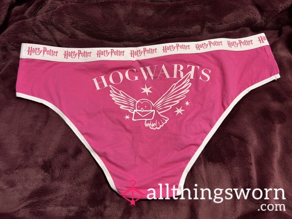 ~HOGWARTS HOT PINK COTTON CHEEKY PANTY~