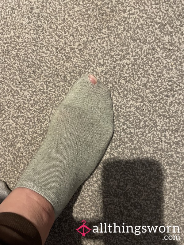 Holey Worn Socks