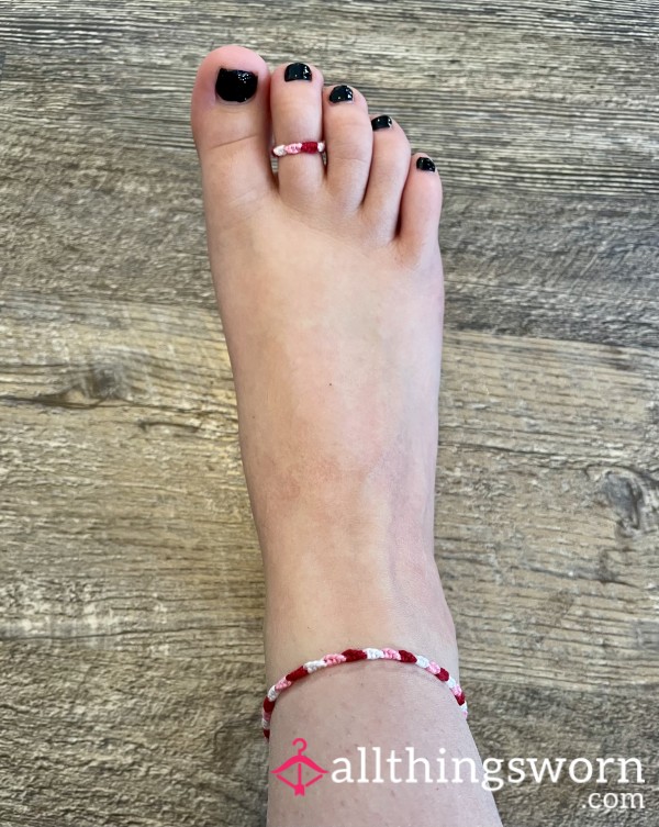 Homemade Anklet And Toe Ring