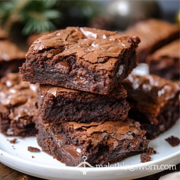 HOMEMADE CHOC BROWNIES