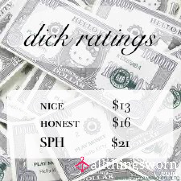 Honest D*ck Rating