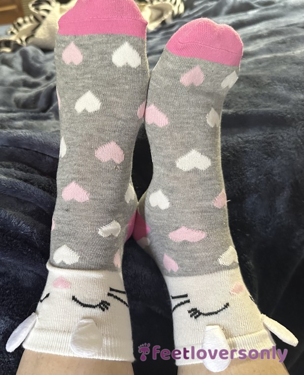 Hop Along With My Bunny Socks