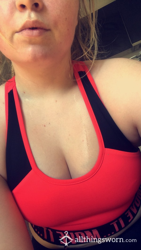 Hot And Sweaty Sports Bra