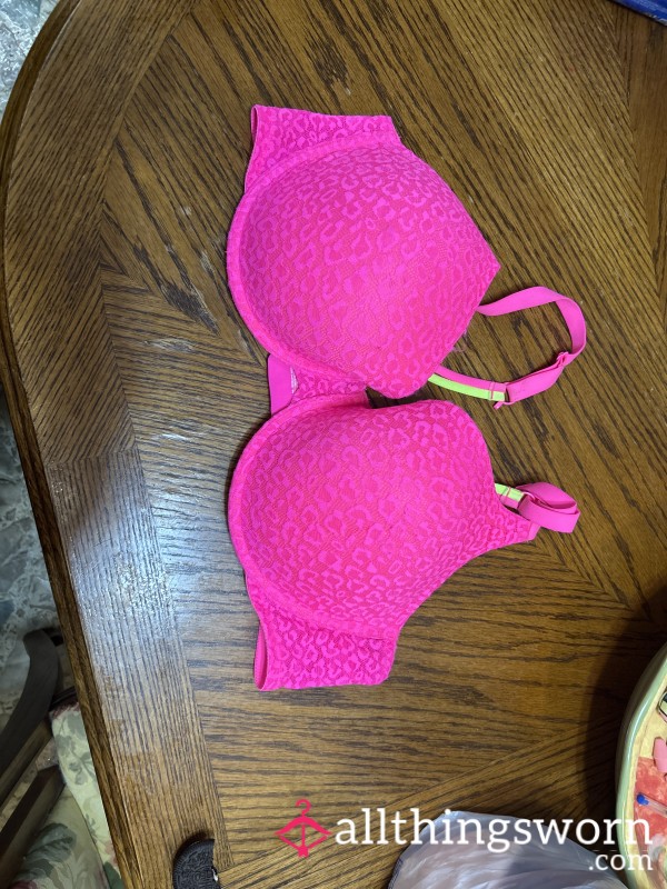 Hot Pink Bra