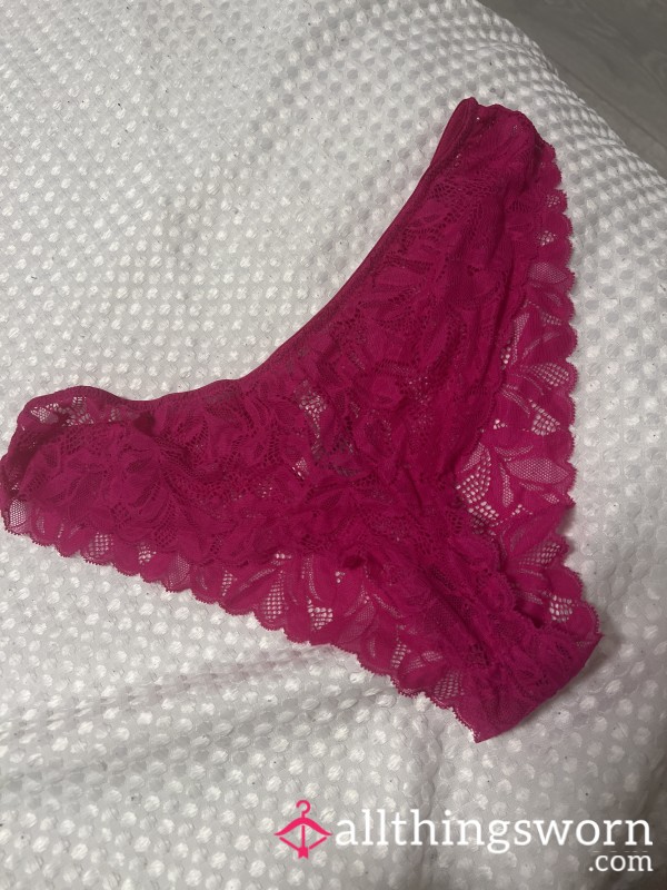 Hot Pink Lace Pants🥵