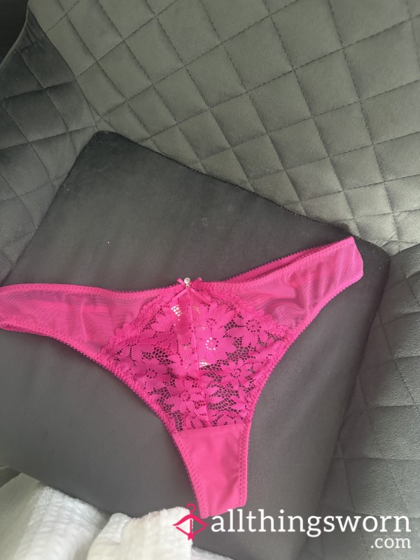 Hot Pink Panties With Shiny Decal💖😈