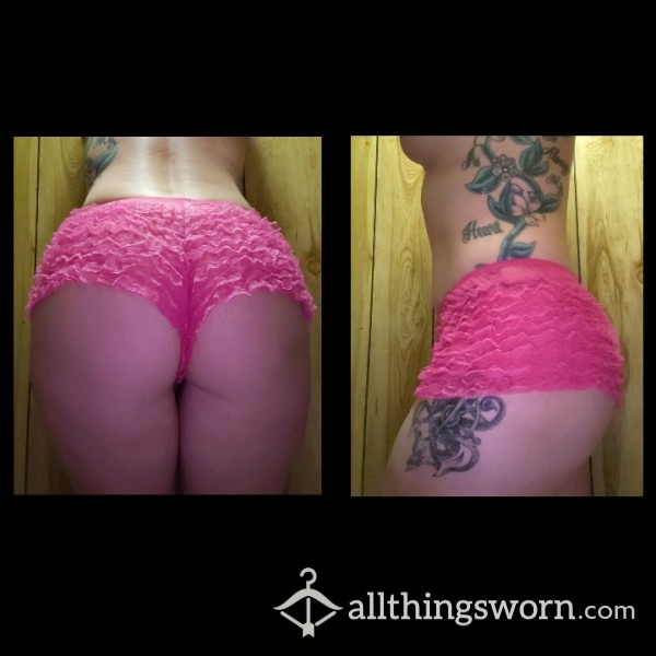 Hot Pink, Ruffle Panties