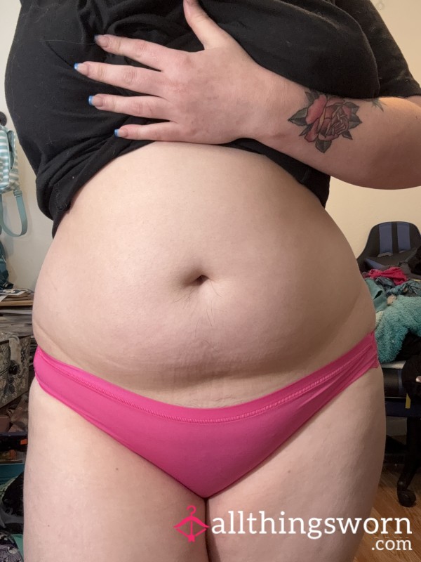 Hot Pink Spandex 2 Day Wear Panties