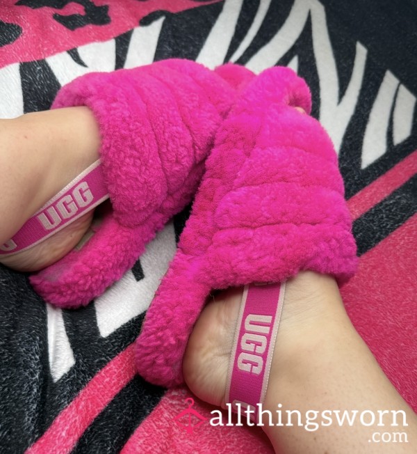 Hot Pink Ugg Slippers