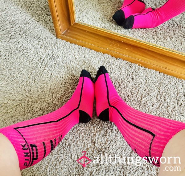 Hot Pink VS Socks 🤭 ❗️Sold❗️