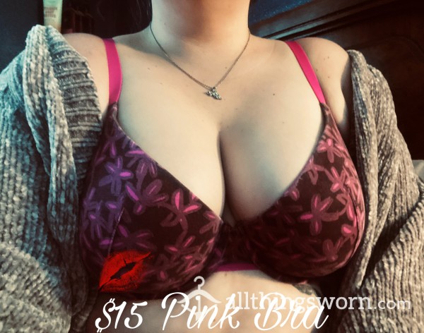 Hot Pink Well-Loved Bra