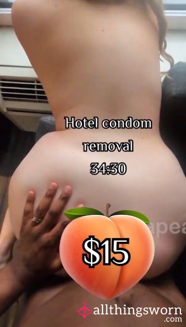 Hotel Condom Removal