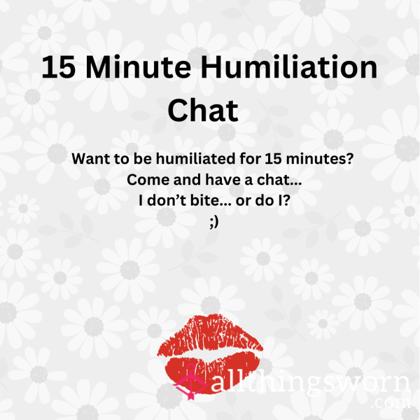 Humiliation Chat