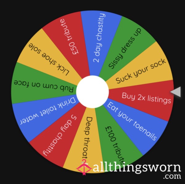 🌀⛓️Humiliation Spin The Wheel⛓️🌀