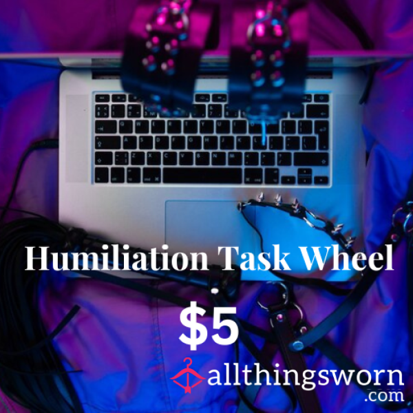 Humiliation Task Wheel