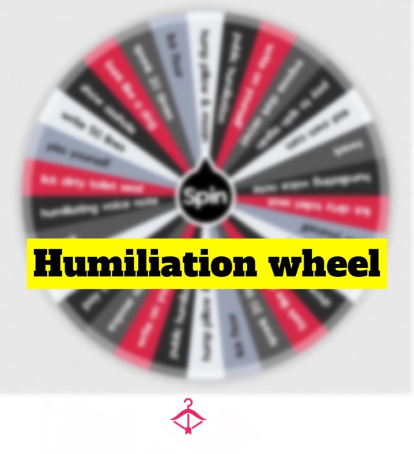 Humiliation Tasks Wheel