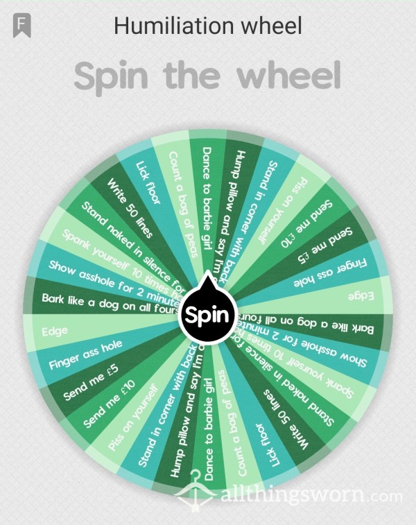 Humiliation Wheel