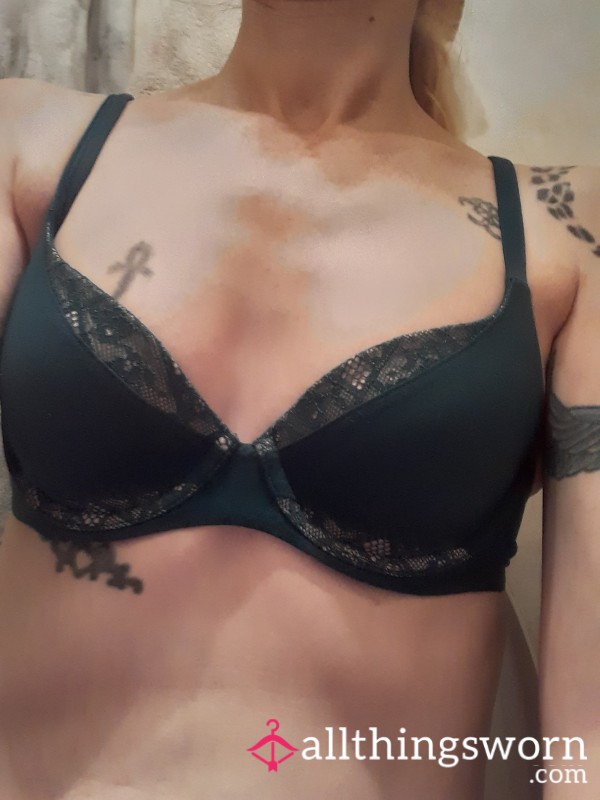 Hunter Green Bra - 32a