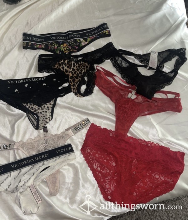 I Have Tons Of S**y Panties To Choose From