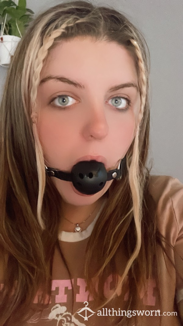 I Heard You Like My Mouth Gagged